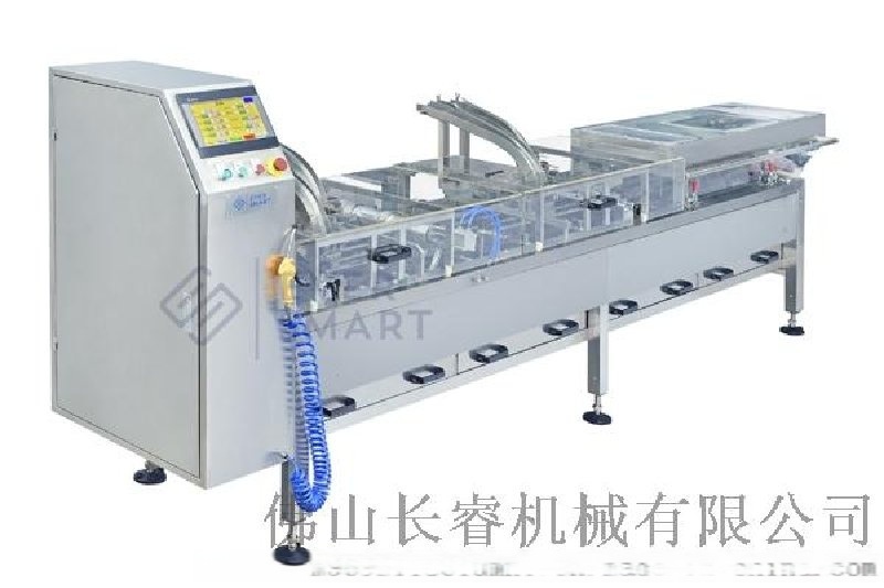 長睿高速夾心機(jī)連接自動(dòng)包裝線