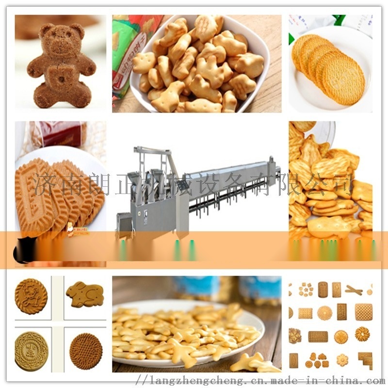 雜糧餅干成型機(jī) 韌性餅干生產(chǎn)線(xiàn) 酥性餅干加工設(shè)備