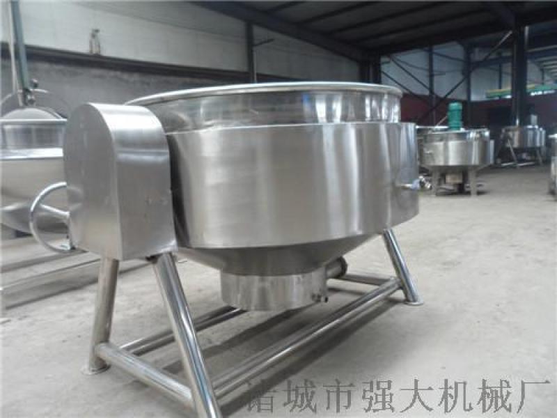 鹵煮花生夾層鍋煮鍋 河北帶攪拌煮鍋夾層鍋批發(fā)銷售