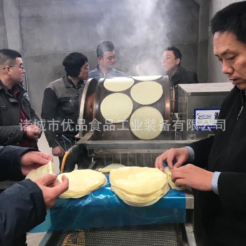 新一代烤鴨餅機(jī)、春卷皮機(jī) 蛋皮蛋餃機(jī)、圓餅機(jī)