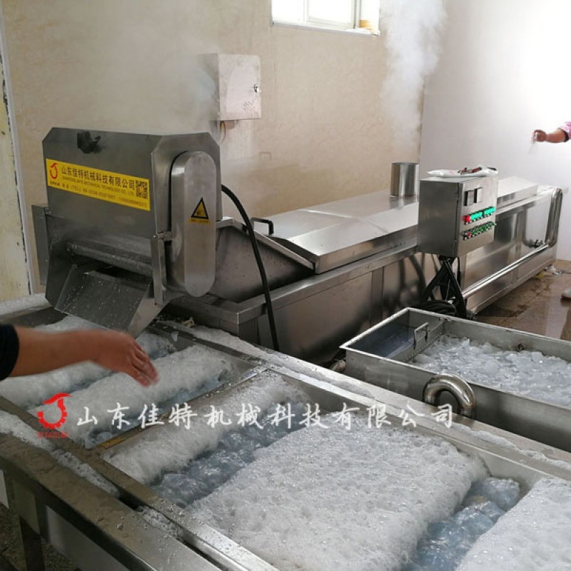萵苣深加工時需要漂燙嗎,河南萵苣連續(xù)式漂燙機