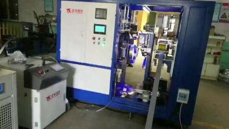 全自動鋼帶卷圓翻邊一體激光焊接機(jī)