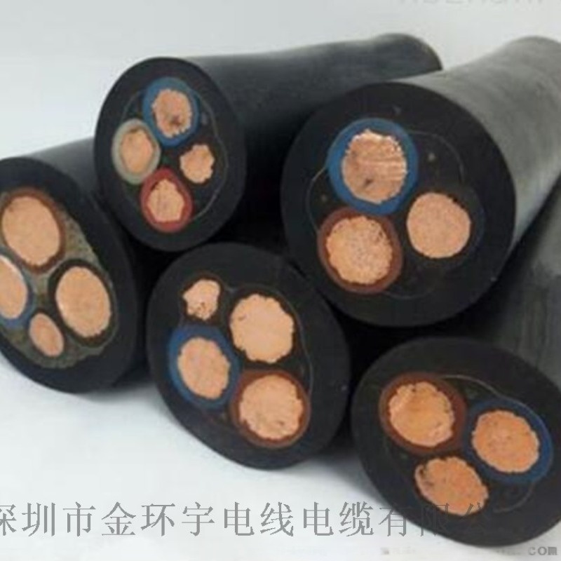 金環(huán)宇電纜橡套電纜YZ2*1.5移動(dòng)設(shè)備線100米