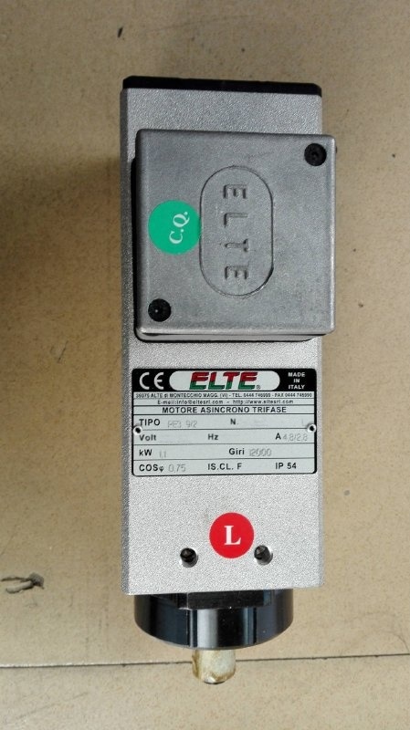 意大利ELTE高速主軸電機 ELTE高速主軸電機雕刻機
