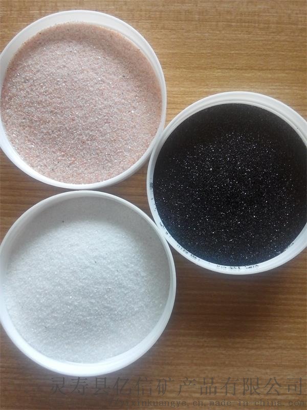 供應(yīng)雪花白砂 涂料用雪花白砂