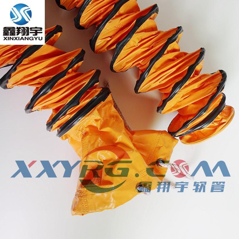耐高溫阻燃伸縮通風(fēng)管，風(fēng)機(jī)抽排風(fēng)管，排煙排氣通風(fēng)軟管