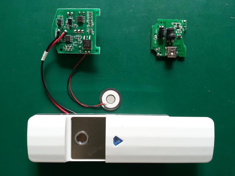 KINGCHIP美容儀噴霧器PCB電路板線路板驅動板方案霧化片整套配件