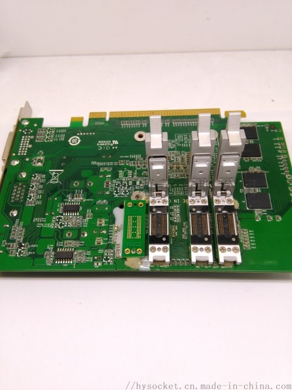DDR3內存顆粒測試座8/16位通用探針測試治具