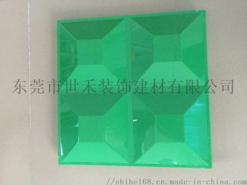 禮堂平鉆背景墻四世平安浮雕立體背景墻