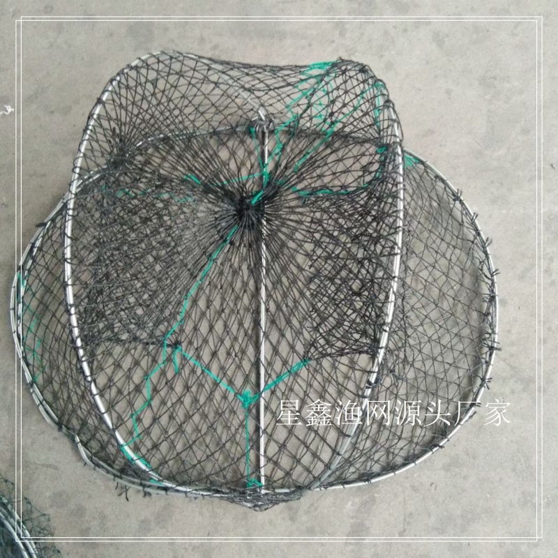 輕款螃蟹籠 章魚籠 進(jìn)口魚網(wǎng)白單絲漁具