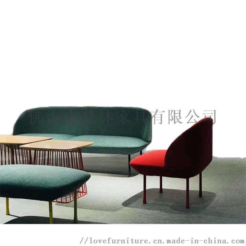 五金軟體家具 現(xiàn)代休閑椅