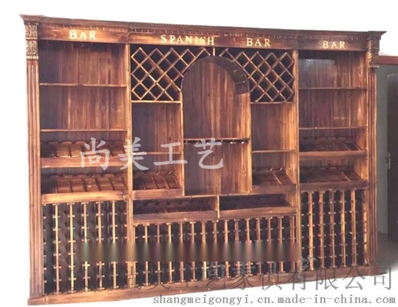 防腐木客廳裝飾酒柜 實木酒柜 隔斷酒柜 酒店酒莊吧臺酒柜 涼亭 防腐木八角涼亭 六角涼亭 古建涼亭
