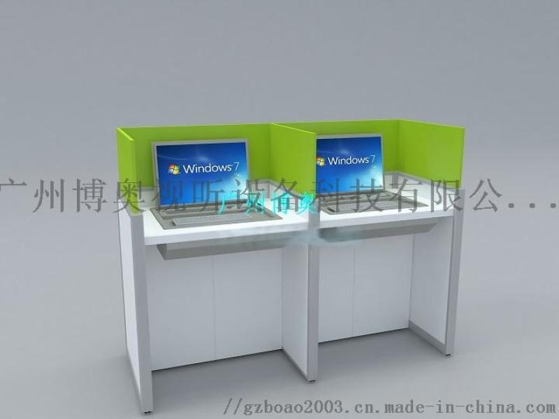 廣州博奧屏風(fēng)自動升降帶液晶屏翻轉(zhuǎn)電腦桌